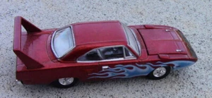Racing Champions Red w/Flames '70 Plymouth Superbird Real Riders LOOSE - Picture 1 of 5