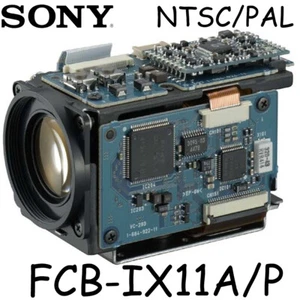 Sony FCB-IX11A/FCB-IX11AP Auto ATW CCD 40x Zoom Ratio Colour Cameras NTSC/PAL - Picture 1 of 6
