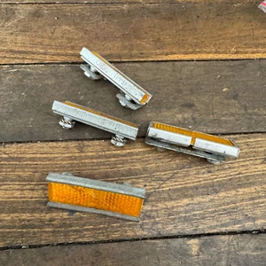 Vintage CIBIE Pedal Reflector Parts TPP11 3 Bracket Cracks 70s 80s - Picture 1 of 8