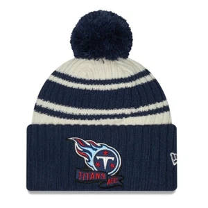 NFL TENNESSEE TITANS  bobble hat bnwt    NEW ERA KNIT - Picture 1 of 2