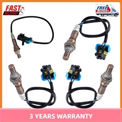 Set of 4 Up+Downstream O2 Sensor For 2003-2006 GMC Sierra 2500 3500 8.1L V8 NEW Foto 1 de 4