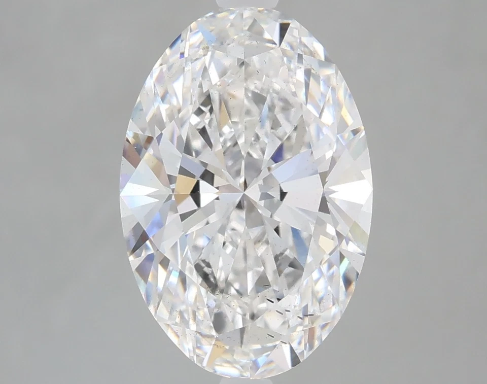 2.00 CT Oval Lab-Grown Loose Diamond – E–F VVS Clarity | IGI Certified - Image 1 of 1