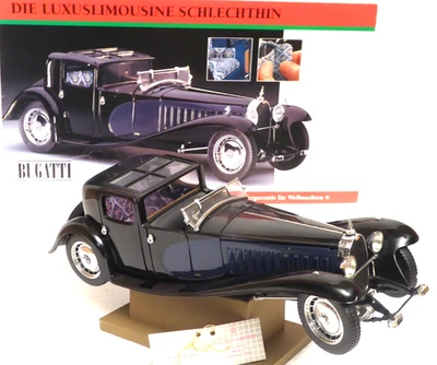 Franklin Mint: Bugatti Royal Coupé Napoleon 1930 , M 1:24 , Zertifikat , o. OVP - Bild 1 von 4
