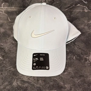 Gorra Nike Dri-Fit Club Swoosh Estructurada L/XL Ajustable Azul Glaciar HO240407AGH - Imagen 1 de 12