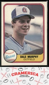 Dale Murphy 1981 Fleer #243 Atlanta Braves - Picture 1 of 2
