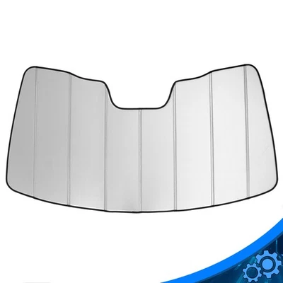 Parabrisas delantero plegable protector térmico con bolsa de almacenamiento para Ford F150 15-20 Foto 1 de 4