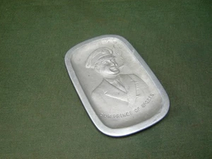 1922 R W Coan London KCPS Abendessen Aluminium Edward VIII Unser Prinz Sport Aschenbecher - Bild 1 von 5