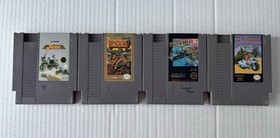 Nintendo NES - Jackal, P.O.W., Tiger-Heli, Thundercade TESTED