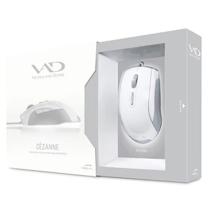 VAD Design USB Maus Mouse Laser 2000dpi Ergonomisch für PC MAC OS iMAC Macbook - Bild 1 von 5