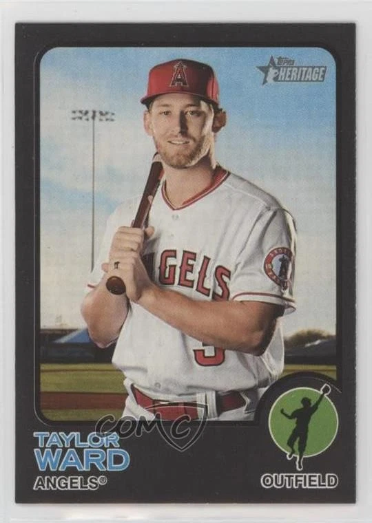 2022 Topps Heritage High Number SP Black Border /50 Taylor Ward #421 - Image 1 of 2