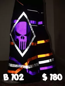 Raver ore Techno Hardstyle Tanz Hose fluoreszierend Shuffle DJ PHAT Pants n23 - Bild 1 von 1