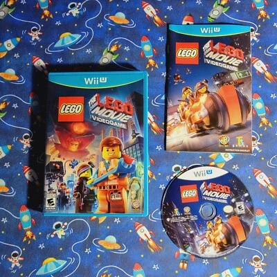The Lego Movie Videogame For Wii U Very Good Complete CIB - Image 1 of 4