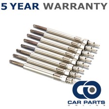 Set of 8 Diesel Heater Glow Plugs Fits Mercedes Benz	S G E M Class 1998-2005