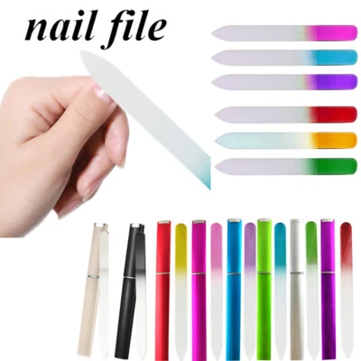 Nail Buffer Polishing Nail File Nail Sanding Sandpaper Crystal G - Image 1 of 4