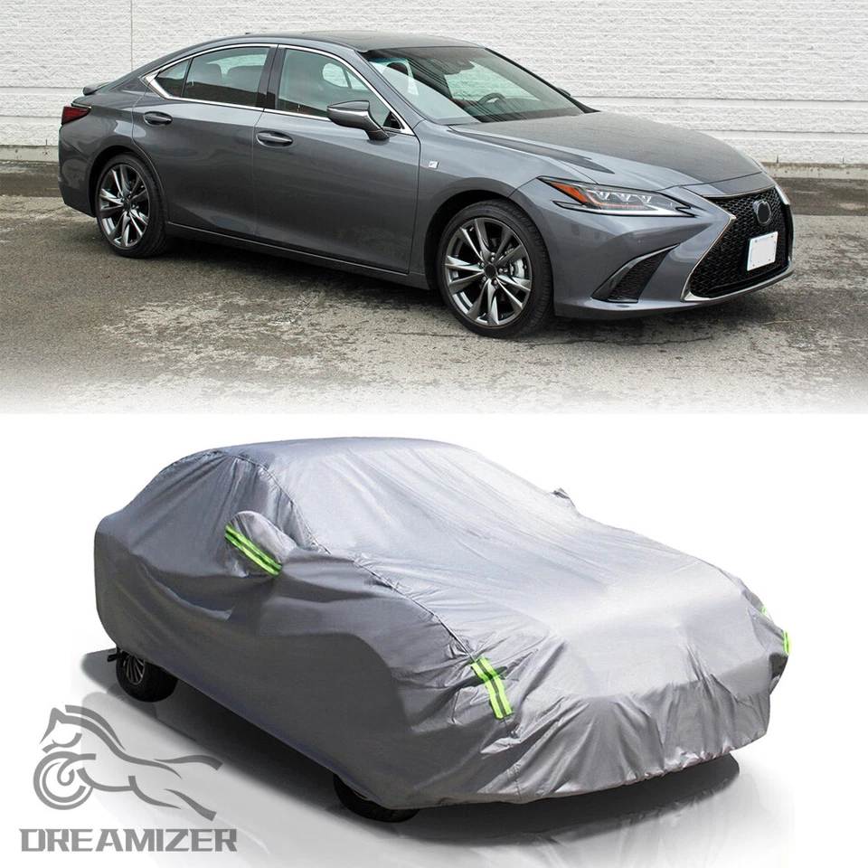 For Lexus ES300h ES350 ES300 Car Cover Waterproof Rain Snow Dust UV Protection - Image 1 of 4