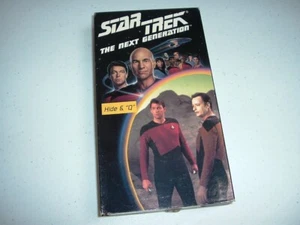 Star Trek The Next Generation Hide & "Q" VHS 1987 Episode 11 - Picture 1 of 5