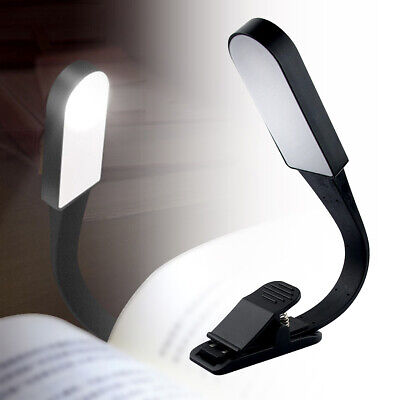 NEW Reading Light LED Touch Sensor Clip-On Lamp Night Dimmable USB Rechargeable • 7.19£