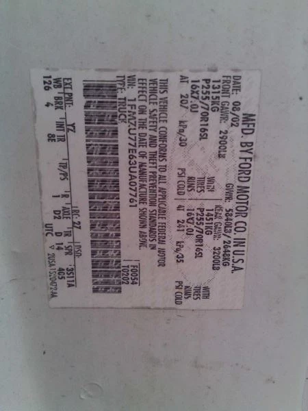 Radiator Sport Trac Fits 01-05 EXPLORER 1323014 Foto 1 de 4