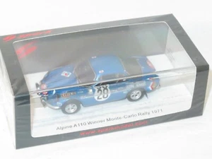 1/43 Alpine Renault A110 Winners Rally Monte Carlo 1971 O.Andersson / D.Stone - Picture 1 of 4