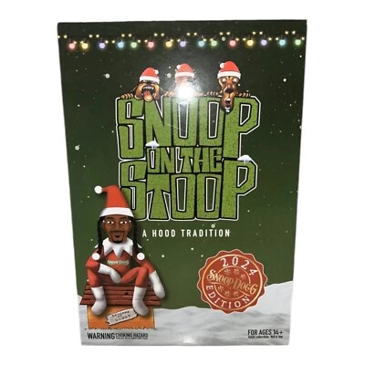 SNOOP DOGG NIB 2024 EDITION SNOOP ON THE STOOP A HOOD TRADITION Red Plush Figurine NEW
