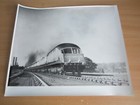 LNER Beaver Tail streamlined Coronation Train + A4 Pacific Large Print 12" x 10"