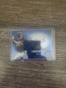 Tyrone Taylor 2012 Bowman Sterling On Card AUTOGRAPH Brewers #BSAP-TT - Picture 1 of 2