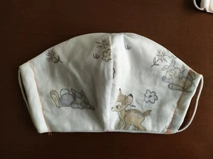 Bambi Mund und Nasen Alltagsmaske Gesicht Bedeckung waschbar wiederverwendbar - Bild 1 von 5