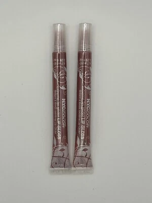 NYC New York Color Extreme Lip Glider Colored Lip Gloss 525U Big Apple Red 2pc - Image 1 of 3