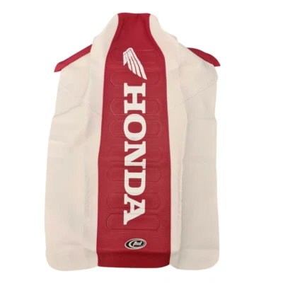 👉 Funda asiento ultragrip para honda xr250 xr 250 88-95 rojo blanco vintage antideslizante Foto 1 de 4