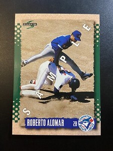 1995 Score Sample Roberto Alomar #2 Blue Jays HOF Baseball
