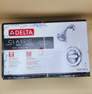 Delta 132900-A Classic 5-Spray Duscharmatur in Chrom-Finish (Ventil enthalten) - Bild 1 von 6