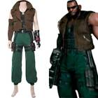 Final Fantasy Vii Remake Cosplay Barret Wallace Custom Adult Halloween Outfit