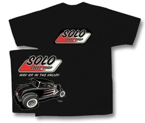 Solo Speed Shop / '32 Ford Coupe Mens T shirt Rat Rod Traditional Rod - Picture 1 of 5