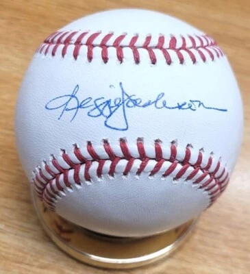 Autographed REGGIE JACKSON Official  Major League Baseball JSA Witness Hologram - Image 1 of 2