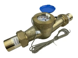 DAE MJ-200f 2" NTEP NSF61 Lead Free Potable Water Meter, Cubic Feet, Coupling - Picture 1 of 7