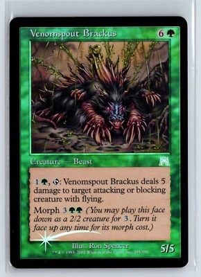 FOIL Venomspout Brackus Onslaught – MTG Magic the Gathering Card - Image 1 of 2