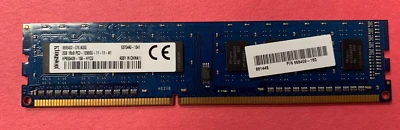 🟢Kingston 2GB 1RX8 PC3-12800U Desktop RAM MEMORY HP655409-150-HYCG - Image 1 of 3