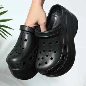 Women Slippers Super High 10cm Sandals Summer Platform Sandals Outdoor - Picture 1 of 29