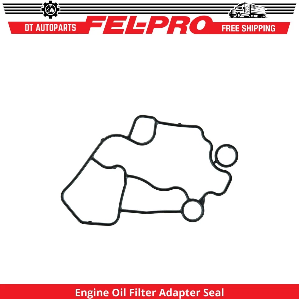 Vedação adaptador filtro de óleo do motor Fel-Pro Volkswagen Jetta 2.0L L4 2006-2007 - Imagem 1 de 1