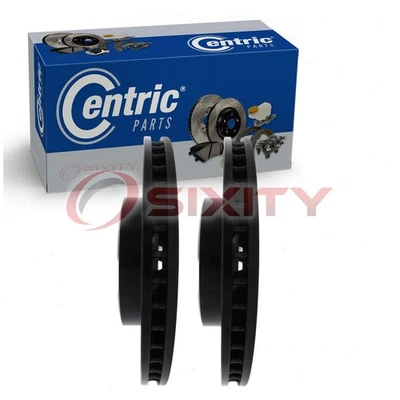 2 rotores de freno de disco delanteros centrados para Dodge Charger 2006-2022 2,7 L 3,6 L GB Foto 1 de 4