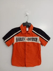 Harley Davidson Button Up Jugend Hemd 8/10 Motorrad - Bild 1 von 9
