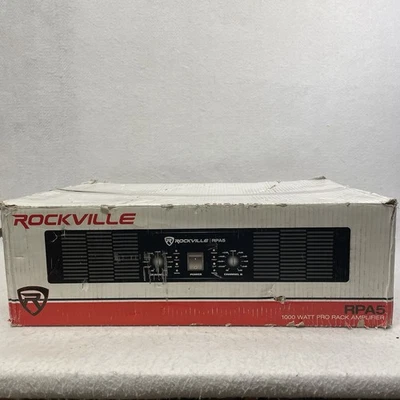 Rockville RPA5 400w RMS (200 x 2) 2 Channel Power Amplifier Pro/DJ Amp - Image 1 of 4