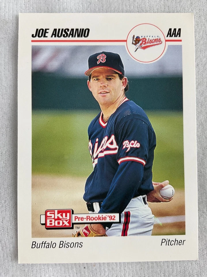 1992 Buffalo Bisons-SkyBox Minor League Baseball Card#26-Joe Ausanio - Image 1 of 1