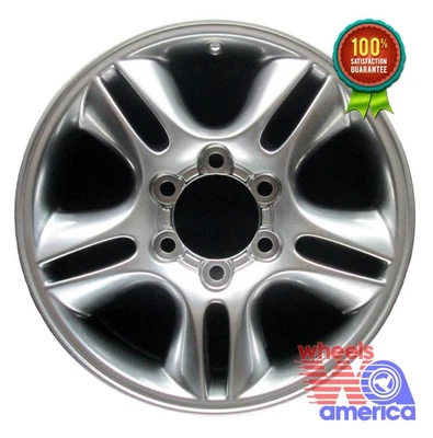 Wheel Rim Lexus GX470 17 2002-2009 4261160A20 4261A60080 Factory Hyper OE 74167 - Image 1 of 4