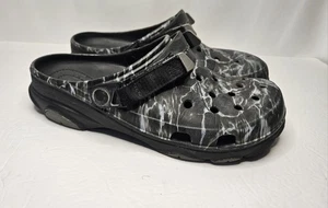 Crocs Classic All Terrain Clog Black Mossy Oak Elements Hunting Mens 11 - Picture 1 of 11