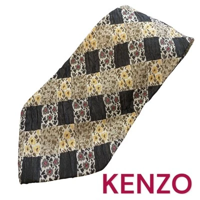 Corbata de lujo KENZO Kenzo para hombre unisex TODA SEDA MULTICOLOR PRECIOSA 97 Foto 1 de 4