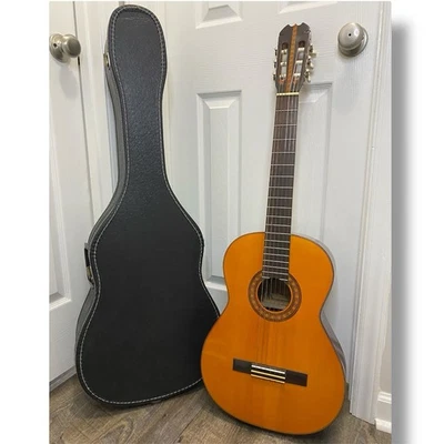 1960s/70s Sears & Roebuck Acoustic Classical Guitar 319-12330200 Hard Case Japan - Image 1 of 4