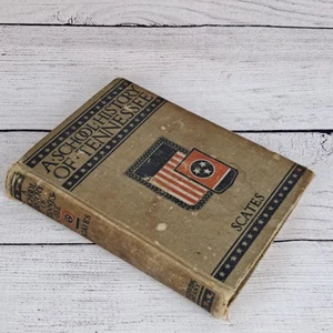 A School History of Tennessee By S.E. Scares World Book Company 1925 Old Worn - Picture 1 of 12