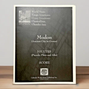 Modon ~ Christopher Caliendo ~ 3 Flutes ~ Caliendo World Music - Picture 1 of 2