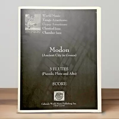Modon ~ Christopher Caliendo ~ 3 Flutes ~ Caliendo World Music - Image 1 of 2